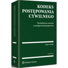 KODEKS POSTĘPOWANIA CYWILNEGO - Wolters Kluwer