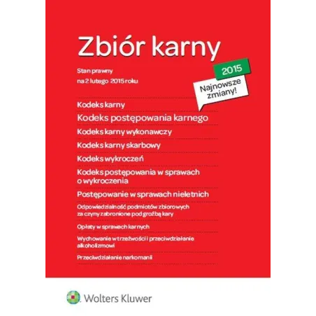 ZBIÓR KARNY 2015 - C.H. Beck