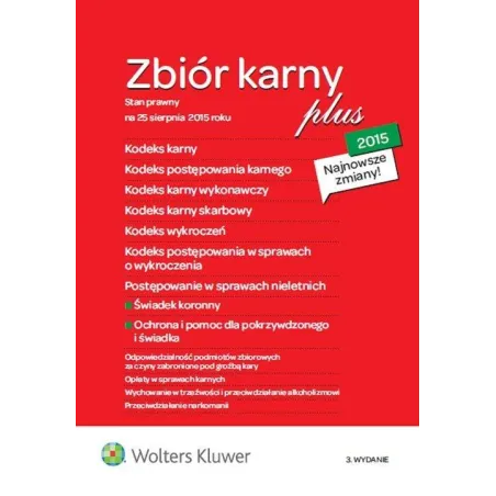 ZBIÓR KARNY PLUS 2015 - Wolters Kluwer