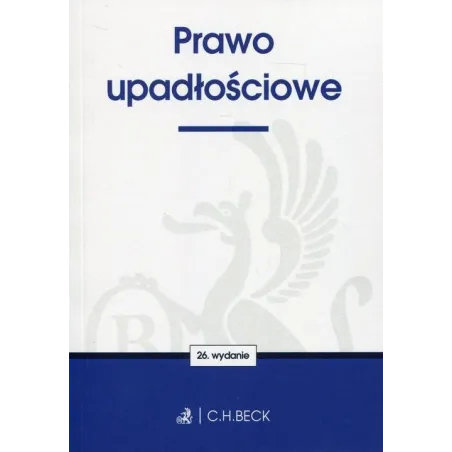 PRAWO UPADŁOŚCIOWE - C.H. Beck