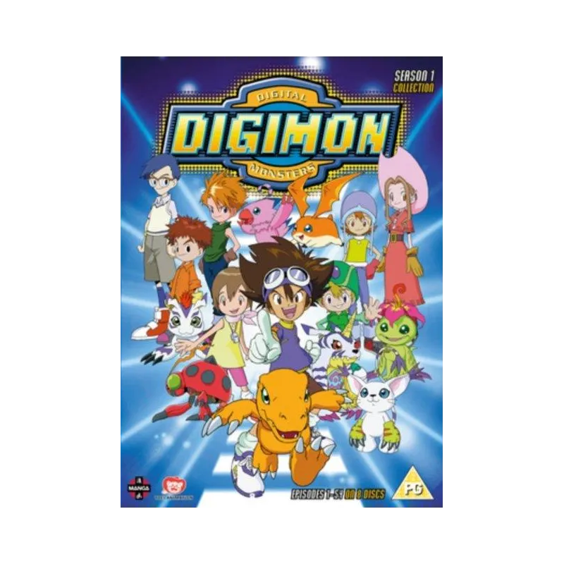 DIGIMON DIGITAL MONSTERS SEASON 1 DVD - Manga Entertainment