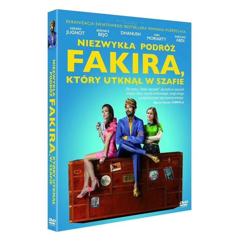 NIEZWYKŁA PODRÓŻ FAKIRA, KTÓRY UTKNĄŁ W SZAFIE DVD PL - Best Film