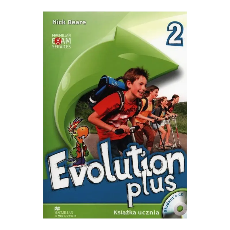 EVOLUTION PLUS 2 KSIĄŻKA UCZNIA Z PŁYTĄ CD Nick Beare - Macmillan