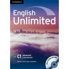 ENGLISH UNLIMITED ADVANCED COURSEBOOK + DVD Goldstein Ben, Adrian Doff - Cambridge University Press