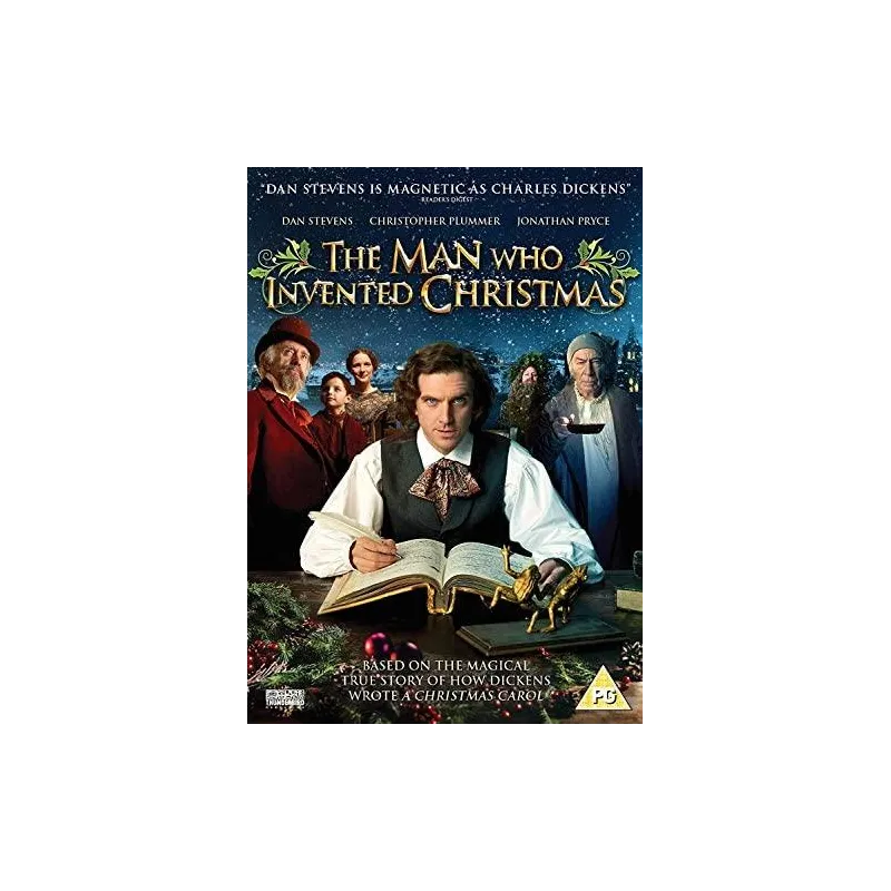 THE MAN WHO INVENTED CHRISTMAS DVD - Thunderbird Releasing