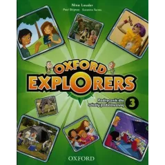 OXFORD EXPLORERS 3 SP PODRĘCZNIK. JĘZYK ANGIELSKI + DVD PL Nina Lauder - Oxford