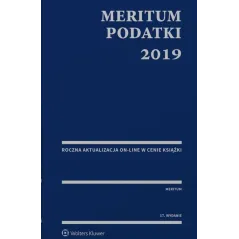 MERITUM PODATKI 2019 Aleksander Kaźmierski - Wolters Kluwer