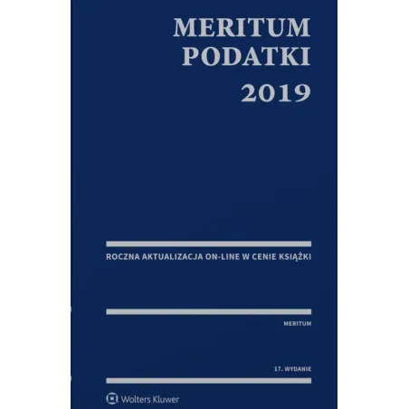 MERITUM PODATKI 2019 Aleksander Kaźmierski - Wolters Kluwer