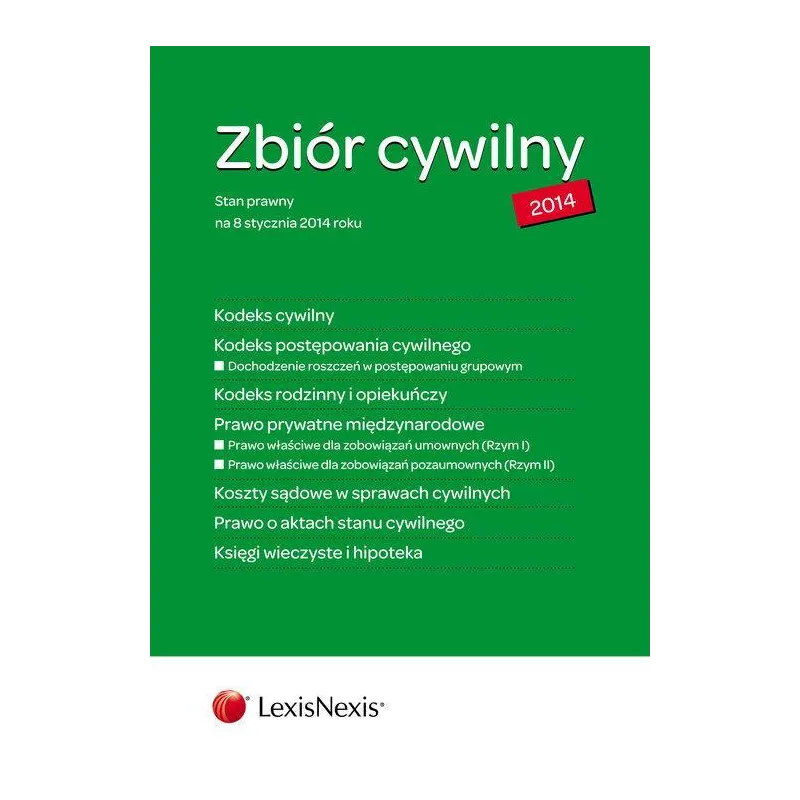 ZBIÓR CYWILNY 2014 - LexisNexis