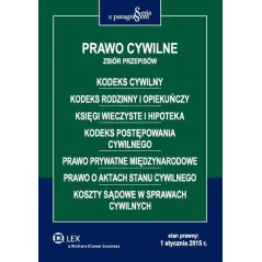 PRAWO CYWILNE ZBIÓR PRZEPISÓW - Wolters Kluwer
