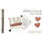 Zaproszenia Ślubne + Koperta 5 Szt. Zaproszenia Ślubne + Koperta 5 Szt.