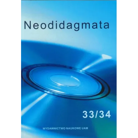 NEODIDAGMATA 33/34 - Wydawnictwo Naukowe UAM