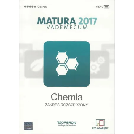 CHEMIA ZAKRES ROZSZERZONY MATURA 2017 VADEMECUM Magdalena Zdrowowicz