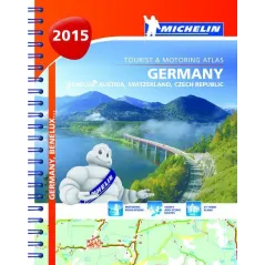 NIEMCY ATLAS SAMOCHODOWY 1:300 000 - Michelin