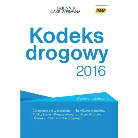 KODEKS DROGOWY 2016 - Infor