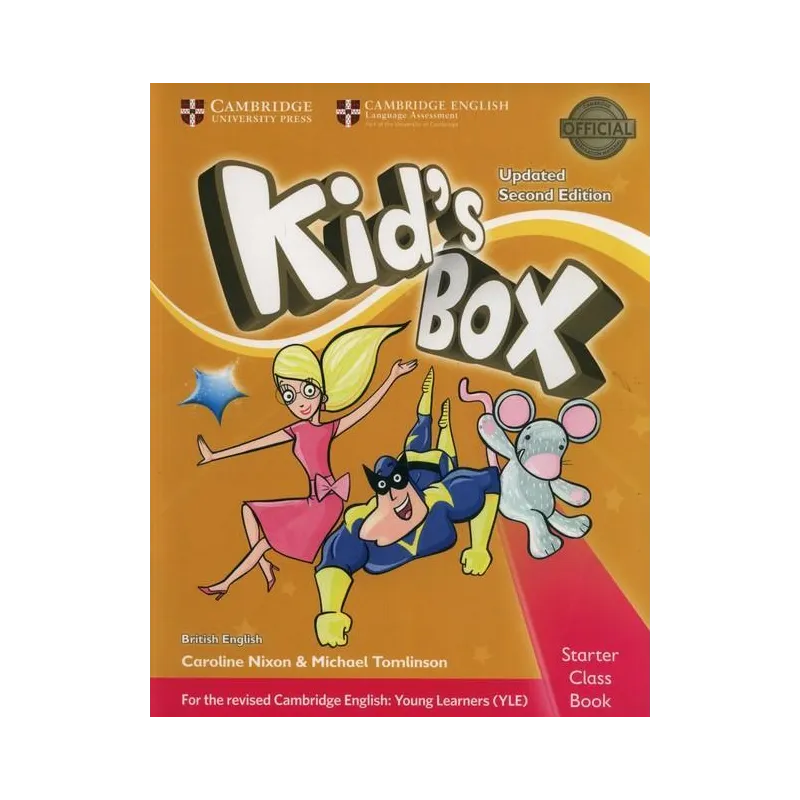 KIDS BOX STARTER CLASS BOOK + CD Caroline Nixon, Michael Tomlinson - Cambridge University Press