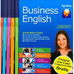 BUSINESS ENGLISH 5 KSIĄŻEK ORAZ 6 PŁYT Z NAGRANIAMI - SuperMemo World