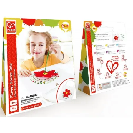 TORBA KWIATEK ZESTAW KREATYWNY 4+ - Hape