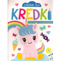 ZADANIE DLA KREDKI MAGICZNE KOLOROWANKI - Olesiejuk