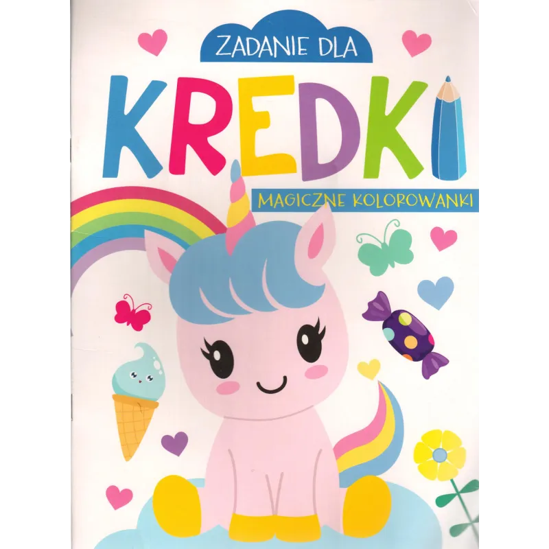 ZADANIE DLA KREDKI MAGICZNE KOLOROWANKI - Olesiejuk