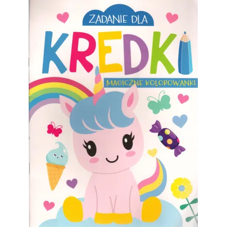 ZADANIE DLA KREDKI MAGICZNE KOLOROWANKI - Olesiejuk