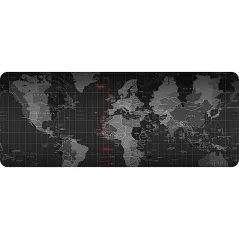 DUŻA PODKŁADKA POD MYSZ I KLAWIATURĘ MAPA ŚWIATA 75 X 30 CM