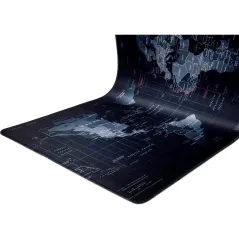 DUŻA PODKŁADKA POD MYSZ I KLAWIATURĘ MAPA ŚWIATA 75 X 30 CM - Winner Group