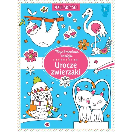 UROCZE ZWIERZAKI MOJE BROKATOWE NAKLEJKI - Olesiejuk