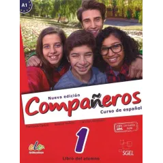 COMPANEROS 1 PODRĘCZNIK + LICENCIA DIGITAL NUEVA EDICION Francisca Castro, Ignacio Rodero, Carmen Sardinero - SGEL-Educacion
