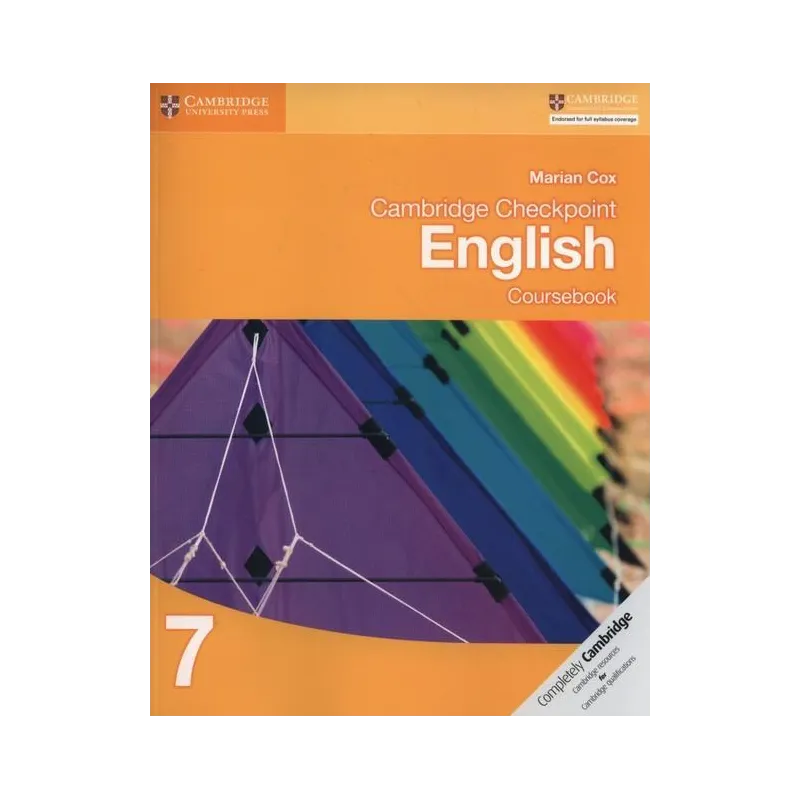 CAMBRIDGE CHECKPOINT ENGLISH COURSEBOOK 7 Marian Cox - Cambridge University Press