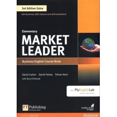 MARKET LEADER 3RD EDITION EXTRA ELEMENTARY COURSE BOOK WITH MYENGLISHLAB + DVD David Cotton, David Falvey, Simon Kent - Pear...
