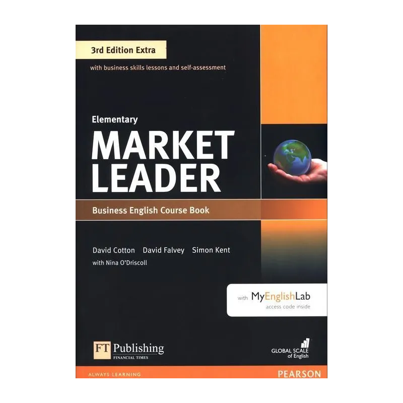 MARKET LEADER 3RD EDITION EXTRA ELEMENTARY COURSE BOOK WITH MYENGLISHLAB + DVD David Cotton, David Falvey, Simon Kent - Pear...