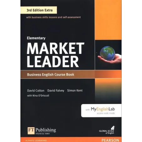 Market Leader 3Rd Edition Extra Elementary Course Book With Myenglishlab + Dvd  David Cotton, David Falvey, Simon Kent