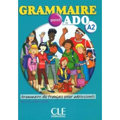 GRAMMAIRE POINT ADO A2 KSIĄŻKA + CD - Cle International