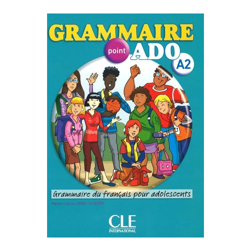GRAMMAIRE POINT ADO A2 KSIĄŻKA + CD - Cle International