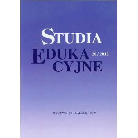 STUDIA EDUKACYJNE 20/2012 - Instytut Historii UAM