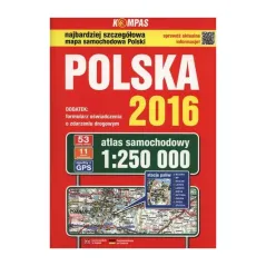 ATLAS SAMOCHODOWY 1:250 000 POLSKA - PWN