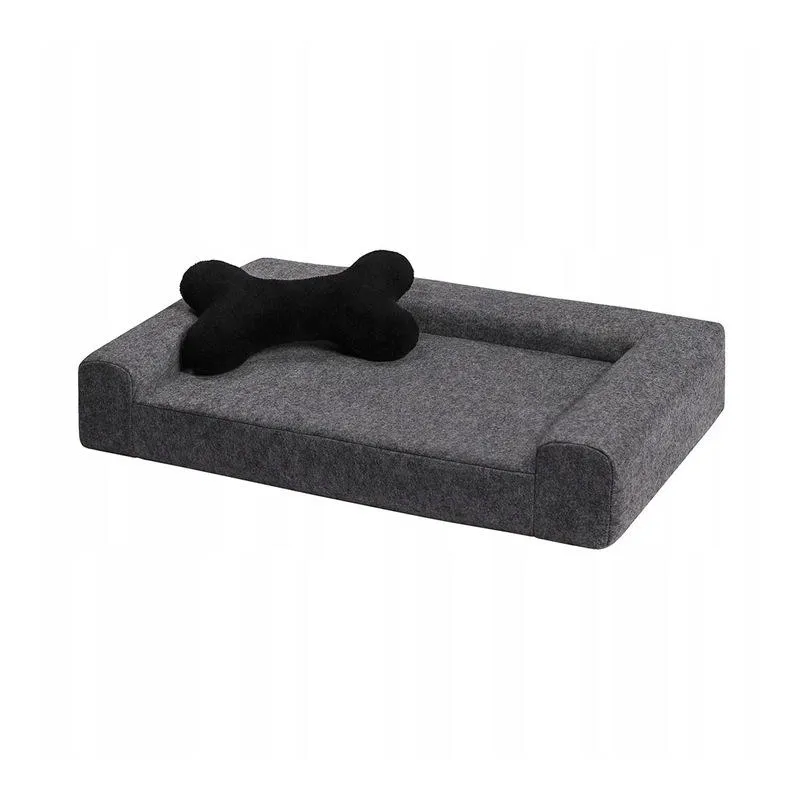 SOFA LEGOWISKO DLA PSA KOTA 60 X 38 CM ANIMALY SIMPLY S SZARA