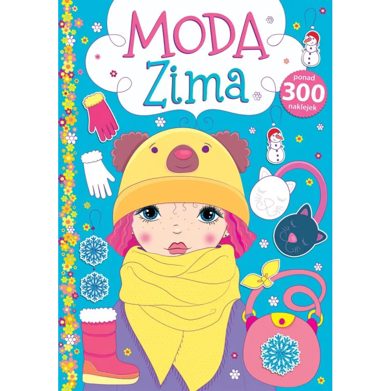 MODA ZIMA PONAD 300 NAKLEJEK - Olesiejuk