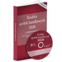 KODEKS SPÓŁEK HANDLOWYCH 2020 Z KOMENTARZEM + CD Michał Koralewski - Wiedza i Praktyka