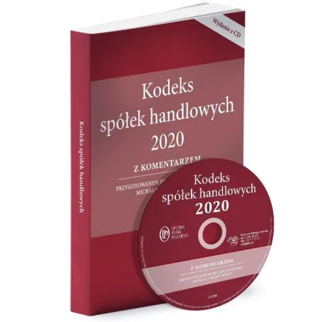 KODEKS SPÓŁEK HANDLOWYCH 2020 Z KOMENTARZEM + CD Michał Koralewski - Wiedza i Praktyka
