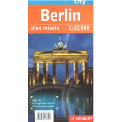 BERLIN PLAN MIASTA 1 : 22 000 - Demart