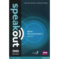 SPEAKOUT STARTER FLEXI COURSE BOOK 1 + DVD Frances Eales, Stephanie Dimond-Bayir - Pearson Education Limited