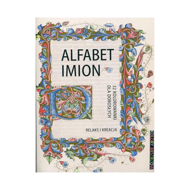 ALFABET IMION RELAKS I KREACJA - Olesiejuk