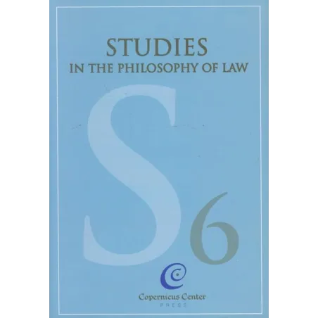 STUDIES IN THE PHILOSOPHY OF LAW 6 Jerzy Stelmach, Bartosz Brożek - Copernicus Center Press