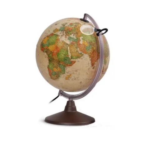 GLOBUS PODŚWIETLANY STYLIZOWANY 30 CM MARCO POLO II GATUNEK