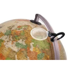 GLOBUS PODŚWIETLANY STYLIZOWANY 30 CM MARCO POLO II GATUNEK - Nova Rico