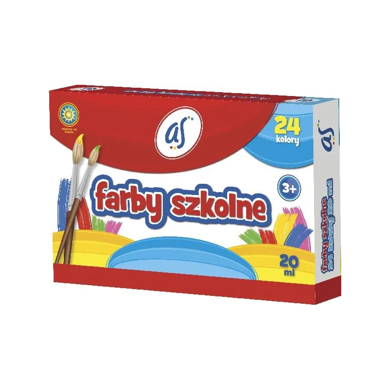 FARBY SZKOLNE 24 KOLORY 20 ML ASTRA - Astra