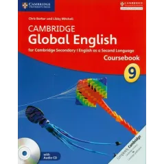 CAMBRIDGE GLOBAL ENGLISH 9 COURSEBOOK + CD Chris Barker - Cambridge University Press