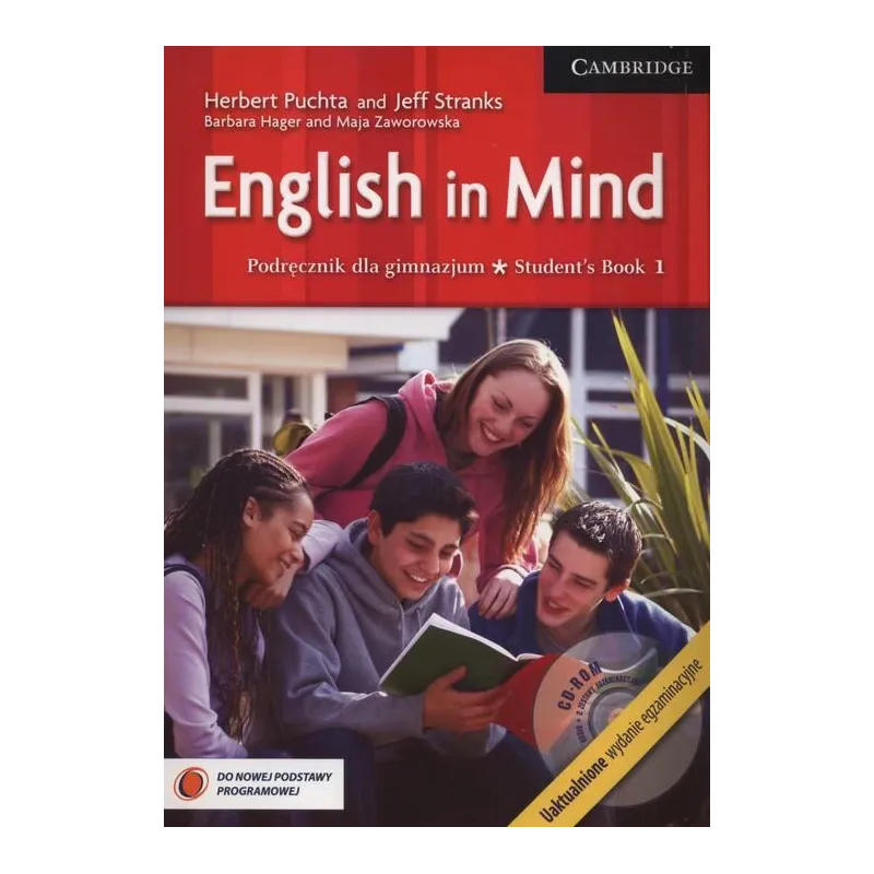 JĘZYK ANGIELSKI ENGLISH IN MIND 1 PODRĘCZNIK Herbert Puchta, Jeff Stranks